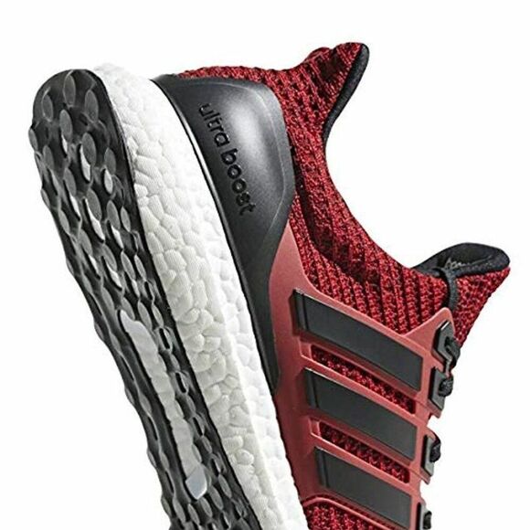 NEW Adidas Ultraboost 4.0 Power Red Core Black Size 10 US 9.5 UK 44 EUR EE3703 - Picture 9 of 11